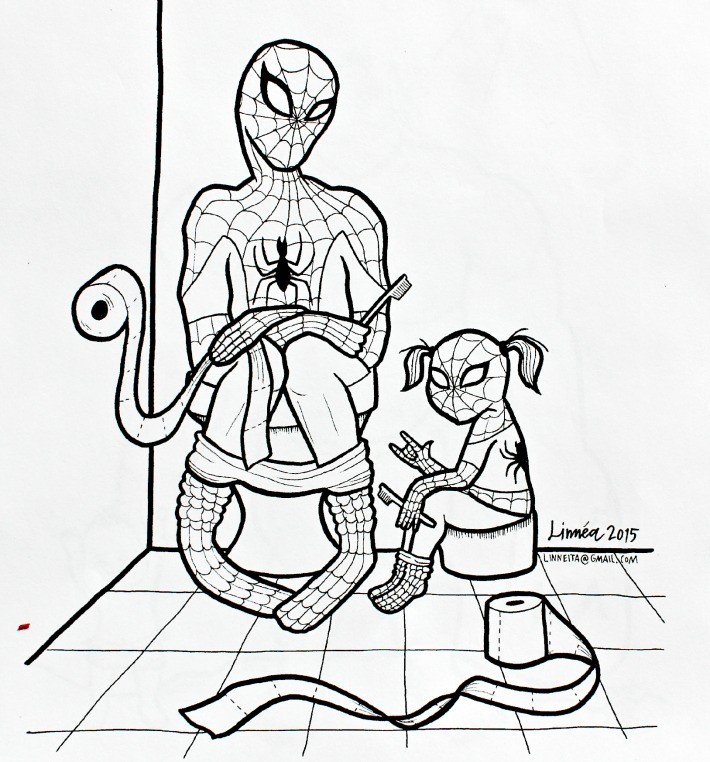 Superhjältar 2 Litteraturhuset Trampolin